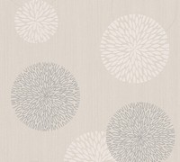 As Vliestapete Casual Living Beige Kreise 937912