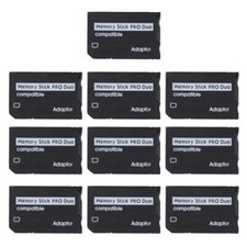 10Pcs Memory Card Adapter Mirco TF to Memory MS Pro for Duo for Ada