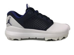 Nike Golf Men's Jordan Trainer ST G Sneaker Cleat White/Blue AH7747-101 Size 7 | eBay