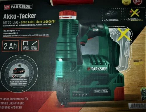 Elektrische Parkside Tacker für Heimwerker