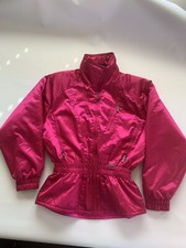 New Vintage Women’s Head Pink Winter Snow Ski Wear Jacket Coat Size 8