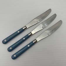 WF Mardi Gras 3 Williamsburg Blue Stainless Knife Washington Forge Flatware