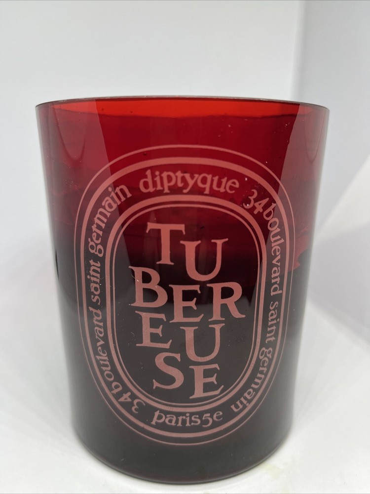 Diptyque Tubereuse Scented Candle 10.2oz Used As Pictured No Box