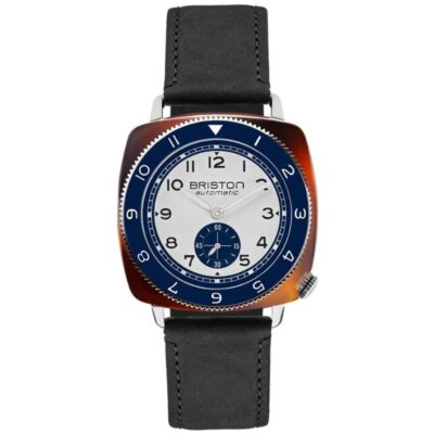 Briston Clubmaster Legend Automatic Small Second Acetate White Unisex Watch - Br