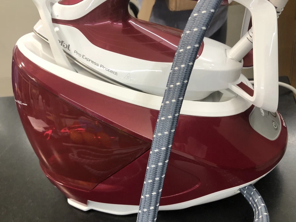 Tefal Hochdruck Dampfbügelstation Bügeleisen, Pro Express Protect, Weiß &...  - Bild 2 von 4