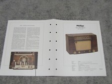 Schaltplan für Röhrenradio Radio Philips Sirius BD400A von 1950 Rundfunkmuseum