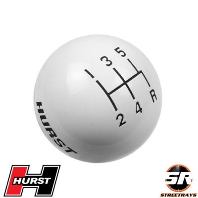 Hurst 5-Speed Shift Knob 1630025 5-Speed Manual Transmission Sticks 3/8-16 NEW