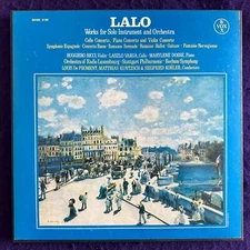QUAD ~ LALO Works for Solo Concertos RICCI VARGA Cello DOSSE Piano QSVBX-5150