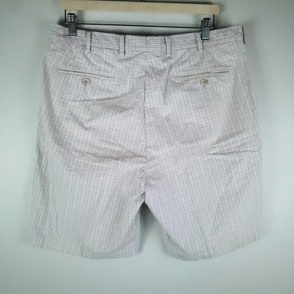 Peter Millar Shorts Mens 36 Golf Casual Check Outdoor Pima Cotton - Image 2 of 4