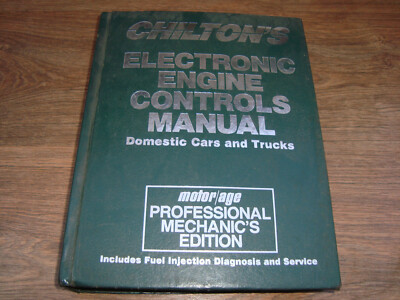 1984-1988 Chilton Motor Age Electronic Engine Controls Manual 7781 PWIO