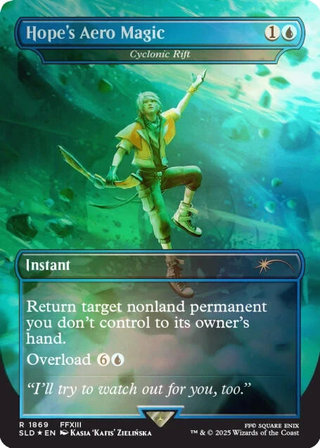 Mtg Magic Secret Lair Final Fantasy Grimoire English FOIL EN