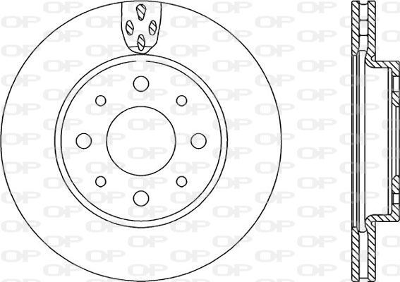 Disques de frein Fiat Panda 1.3 D Multijet et 500 essence 240mm