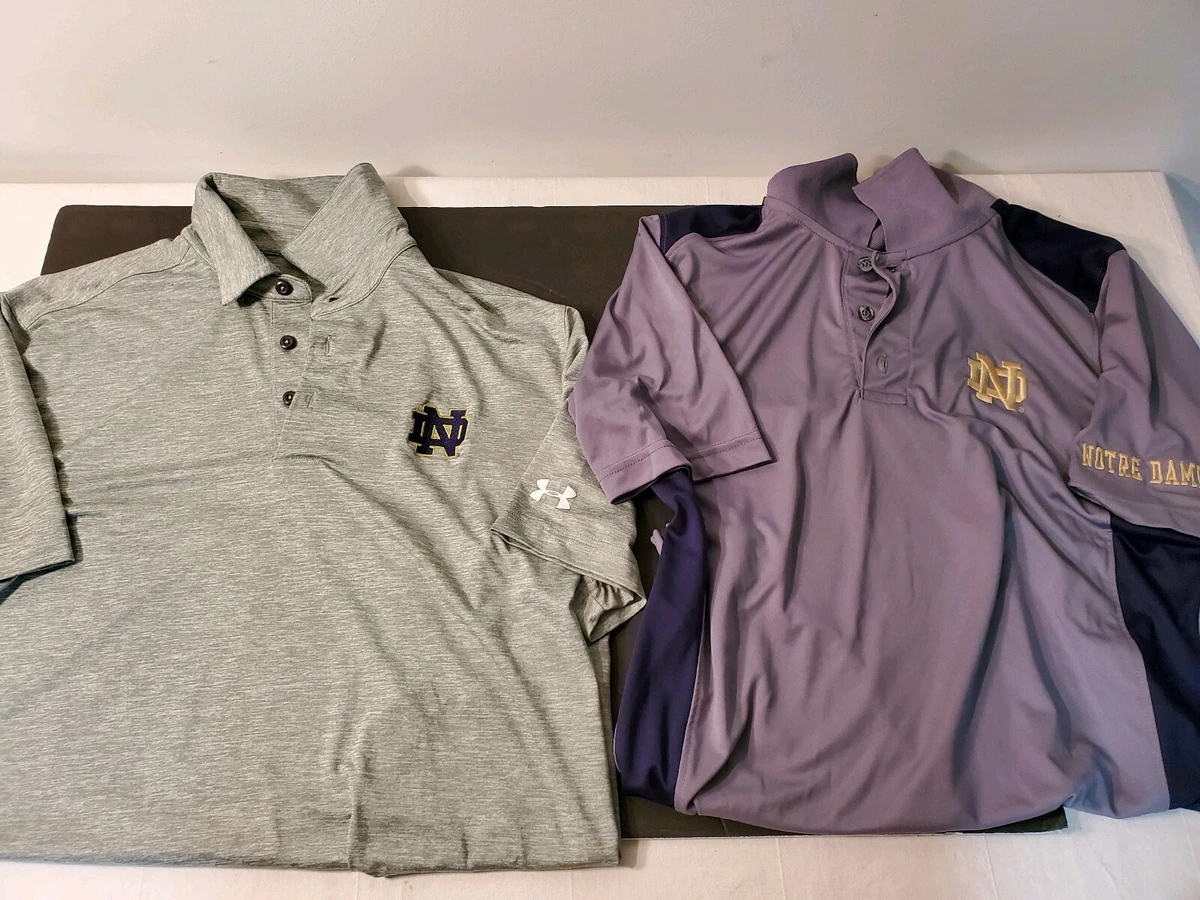 Notre dame sale under armour polos