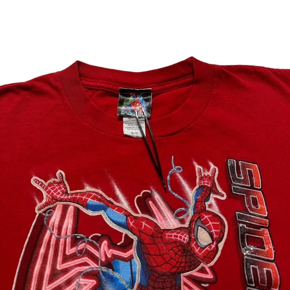 Y2K Spiderman Kids Longsleeve Shirt - Image 4 of 4