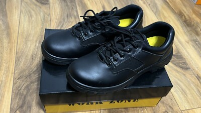 WORK ZONE S477 BLACK S/T FLEX PU SOLE - Brand New - 10 US - SUMMER SALE OFF