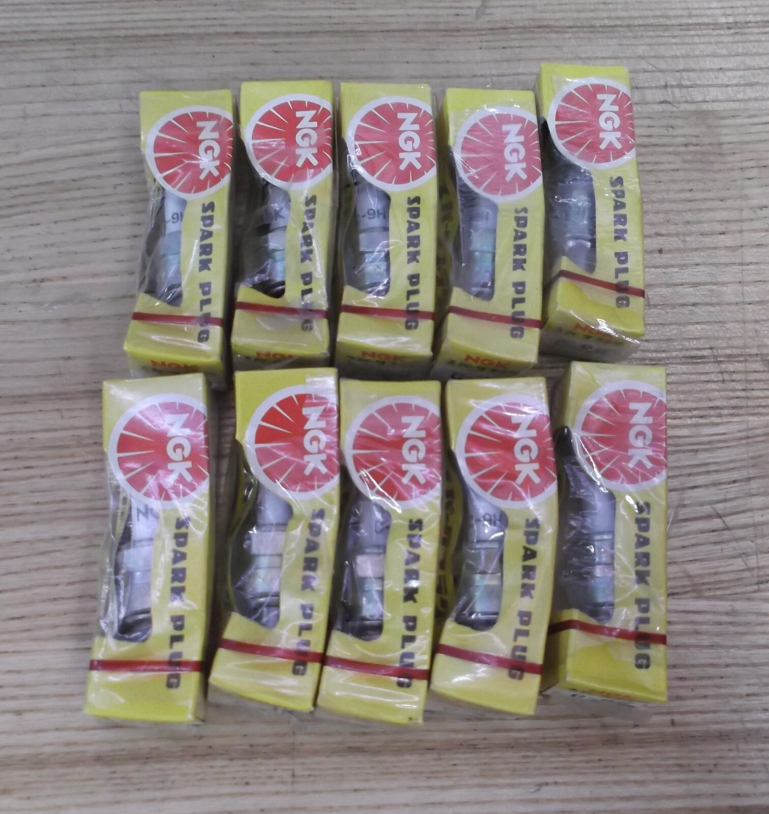 NGK SPARK PLUG C-9H LOT OF 10 PLUGS
