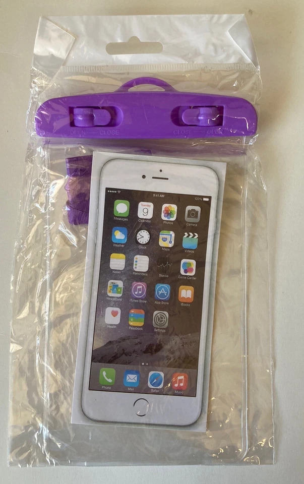 Waterproof Phone Holder BAG LANYARD for iPhone Smart phone Lot Of 2 New - Image 2 of 4