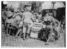 Egyptian Labor On Dock In France Historical Old Photo