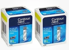Contours  Next Test Strips, 100 Count. Exp3.26