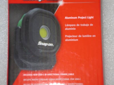 Genuine Snap-On PROJECT LIGHT ECPRA072GR *GREEN* 700 Lm Aluminum