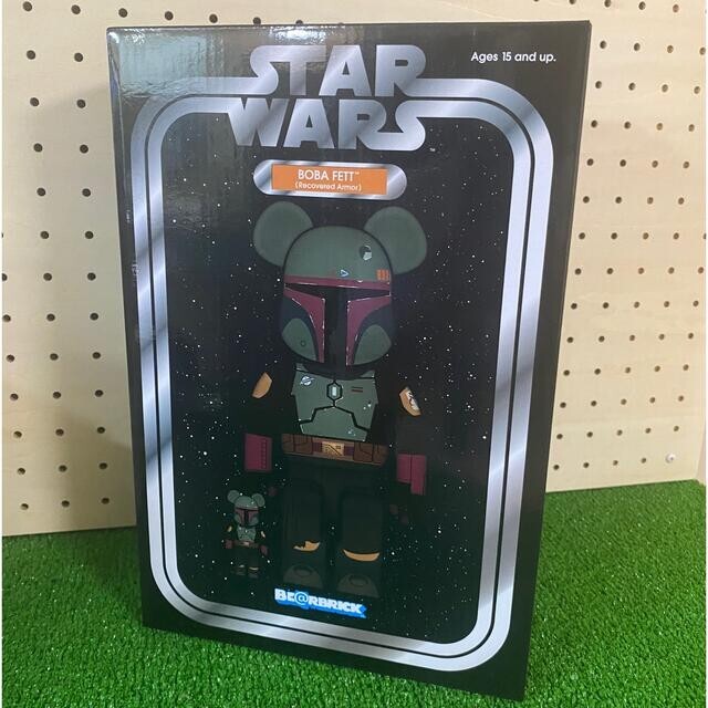MEDICOM TOY - Bearbrick x Star Wars Boba Fett 100・400%