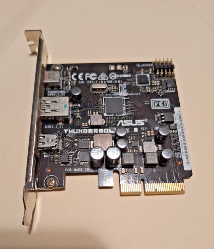 Carte D'extension ThunderboltEX 3 Pour ASUS - Compatible X99/X299/C422, Occasion
