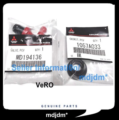 New Made in Japan Oem MD194136 Mitsubishi Valve & Socket Set PCV  