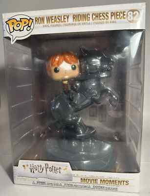 Funko pop  Harry potter  Ron Weasley Riding Chess Piece 82  New never opened