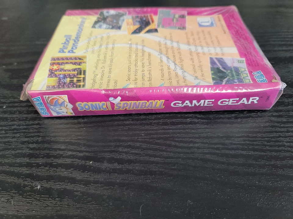 Sonic Spinball for Sega Game Gear GG Brand New Factory Sealed Box - Image 4 of 4