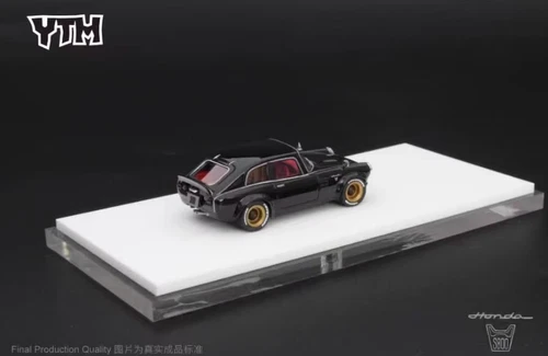 YTM 1:64 Honda S800 Daniel Wu Black Spoon Resin Auto Modell Konvolut Ornamente - Bild 4 von 4