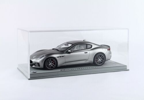 MASERATI GRANTURISMO TROFEO 2023 GRIGIO GT 1/18 BBR P18227B-VET ED. LIM 60PZ - Foto 9 di 9