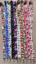 lot cartoon Mickey Minnie Neck Straps Keychain Lanyard ID Card