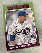 2024 Topps Heritage Daniel Palencia RC #491 Cubs