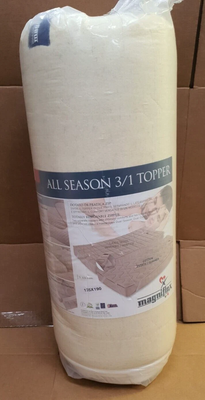 Magniflex All Season 3/1 Mattress Topper 135 x 190cm SS11 69