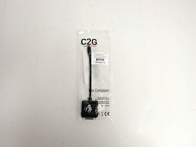 Dell P3C90 C2G 54311 8'' Mini DisplayPort to DVI-D Adapter 0P3C90     11-4