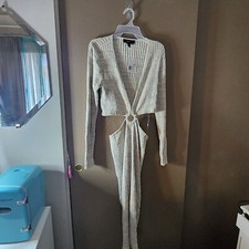 Forever 21 Tan Cut Out Dress 2x