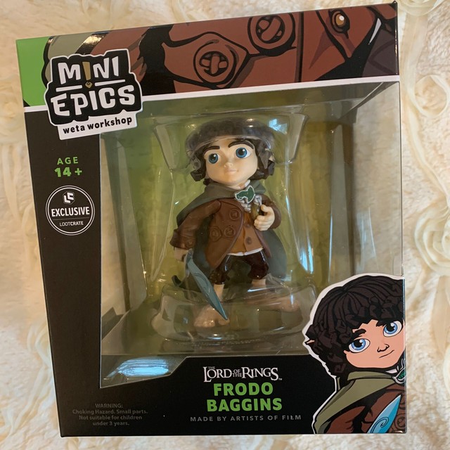 Mini Epics Weta Workshop Loot Crate Exclusive Frodo Baggins #1 Figure NIB | eBay