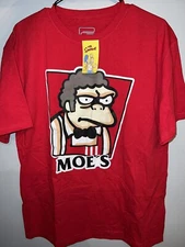 THE SIMPSONS MOE'S TAVERN T-SHIRT - MENS L - NEW WITHOUT TAGS - FREE SHIPPING