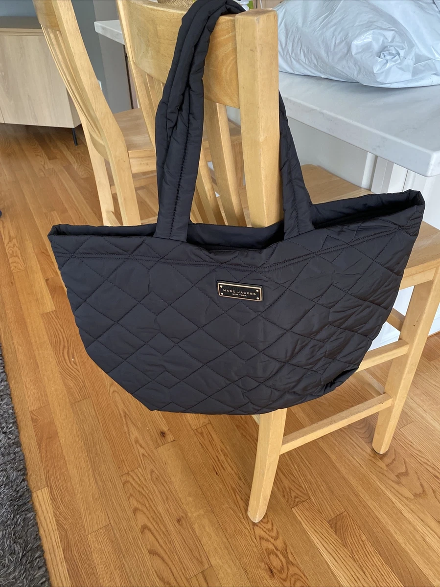 Marc Jacobs Black Large The M Tote Bag