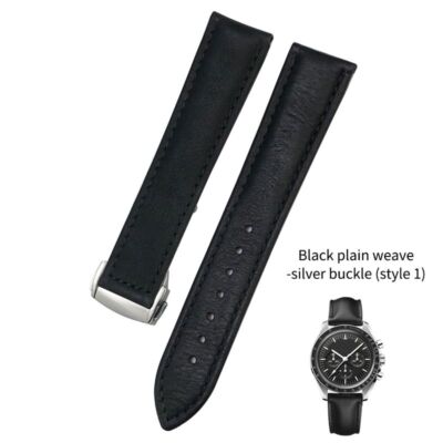 Echtleder Armband passend für Omega Speedmaster Seamaster De Ville Serie