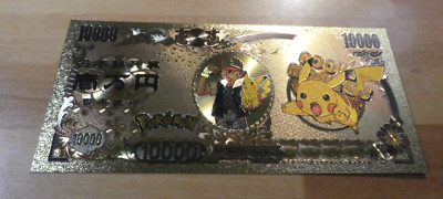 POKEMON ANIME GOLD TICKET PIKA PP22 CARD GO KARTE PIKACHU SP 5 NEU MINT