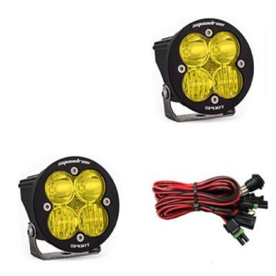 Baja Designs 587813 Squadron R Sport LED Light Pods - Amber Lens (Pair) NEW