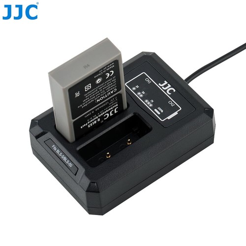 USB Dual Battery Charger fits BLS-1 BLS-5 BLS-50 fr Olympus E-M10 E-PL5 STYLUS 1 - Picture 4 of 10