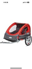 Instep Bike Trailer for Toddlers, Kids, Single and Double Seat, 2-In-1Carrier