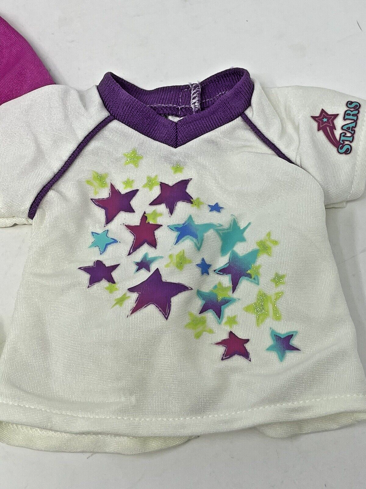 SAOLA My American Girl bambola SQUADRA DI CALCIO vestito pantaloncini camicia calzini solo no scarpe palla