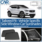 Volvo XC40 5dr Hatchback 2018> CAR SHADES UK TAILORED UV SIDE WINDOW SUN BLINDS