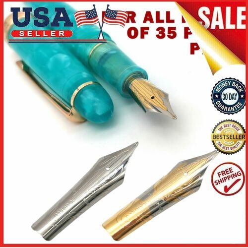 3PCS Kaigelu 316/356 Fountain Pen Nibs #35 Nib NMF fit Jinhao 100