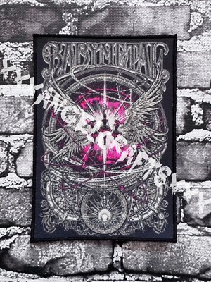 SMALL SEW ON PRINTED PATCH BATTLE JACKET ~ 10.5 x 15cm ~ BABYMETAL