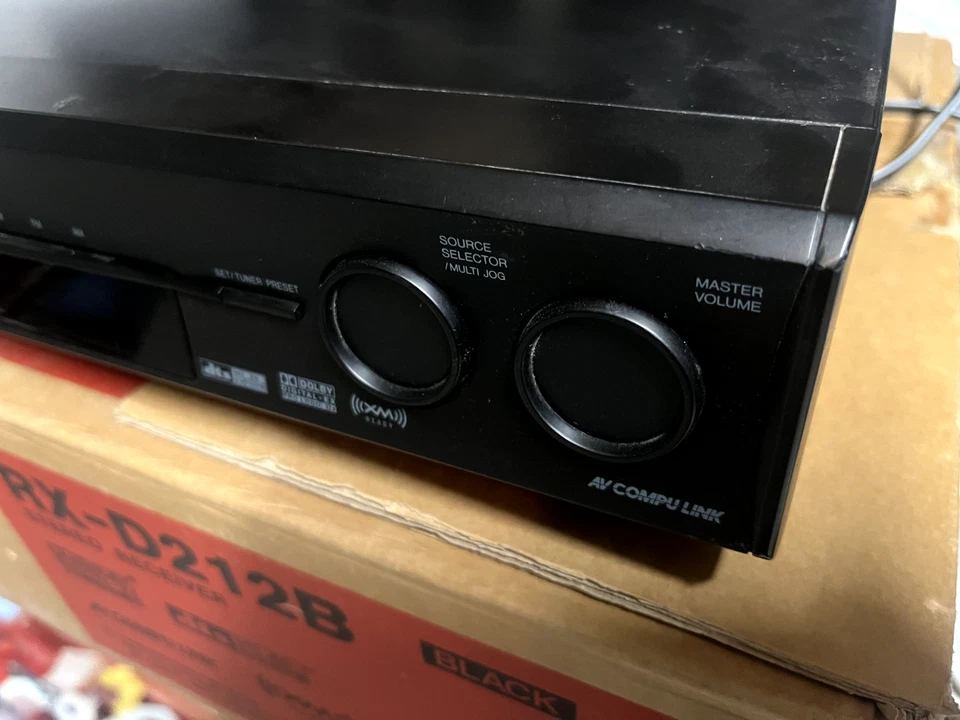 JVC RX-D212B 7-Channel Receiver Digital Amplifier - Tested - Image 3 of 4