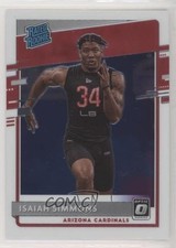 2020 Panini Donruss Rated Rookie Optic Preview Isaiah Simmons #P-349 0b3
